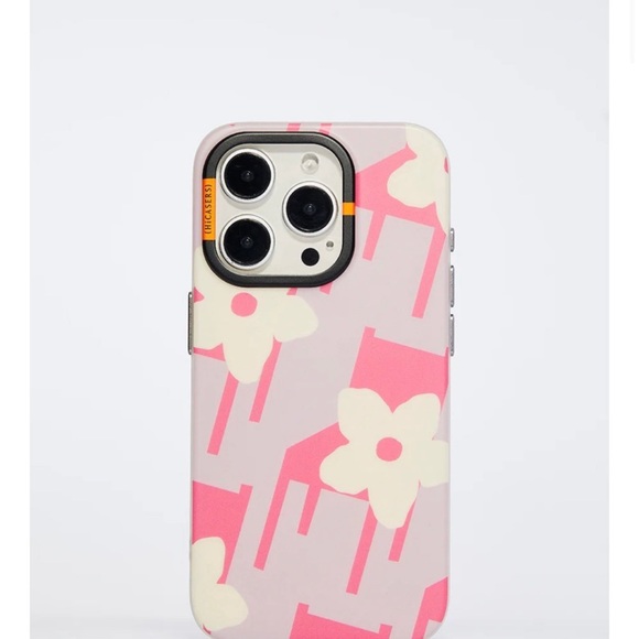 Like new hicasers Chair Blossoms Case-Mauve Pin iphone 15 plus - Picture 1 of 7